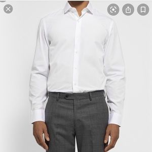J.crew ludlow men’s white shirt